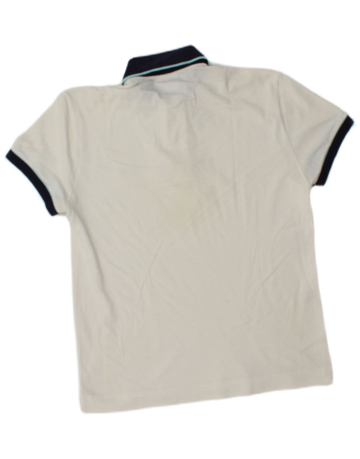 Tricou polo Lacoste Rugby pentru bărbați Mărimea 3 Bumbac alb mic
