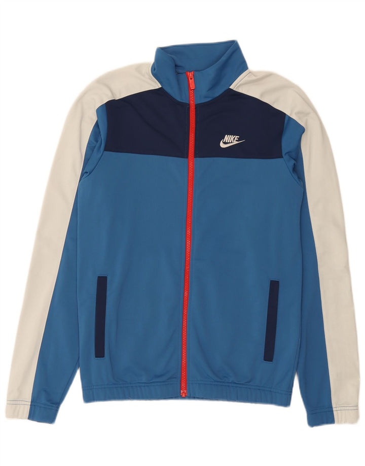 Jachetă de trening pentru bărbați Nike XS, albastru, poliester color bloc