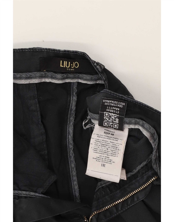 Bermudă pentru bărbați Liu Jo IT 48 Medium W32 Bumbac bleumarin