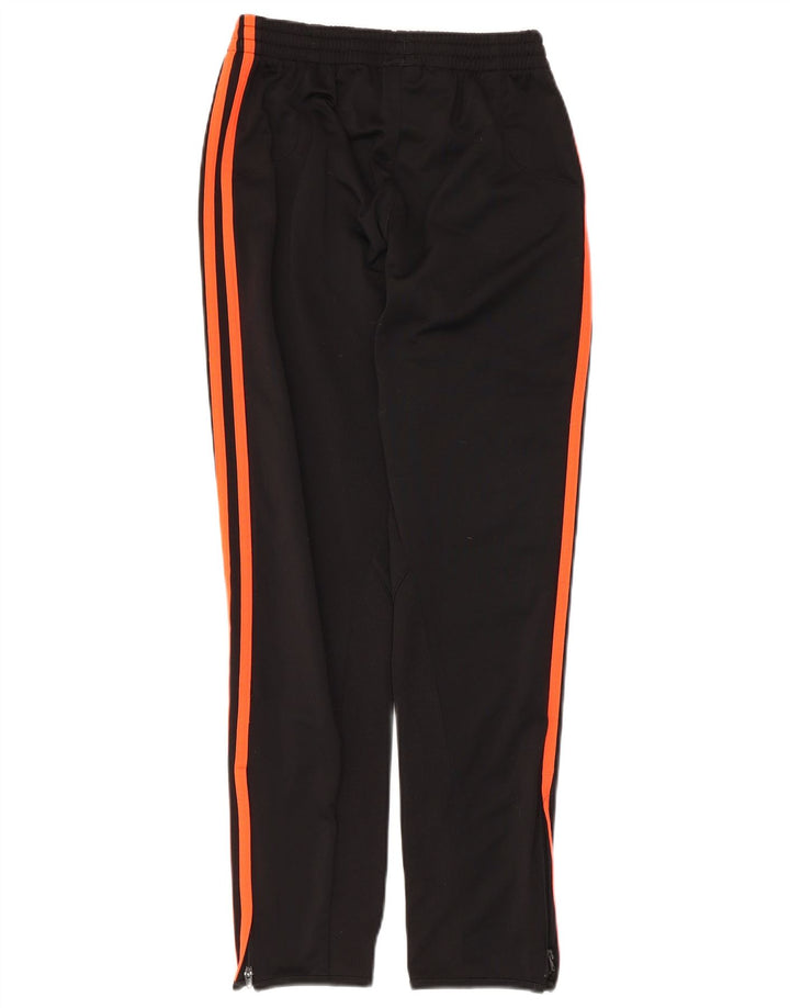 Pantaloni de trening Adidas baieti 11-12 ani poliester negru