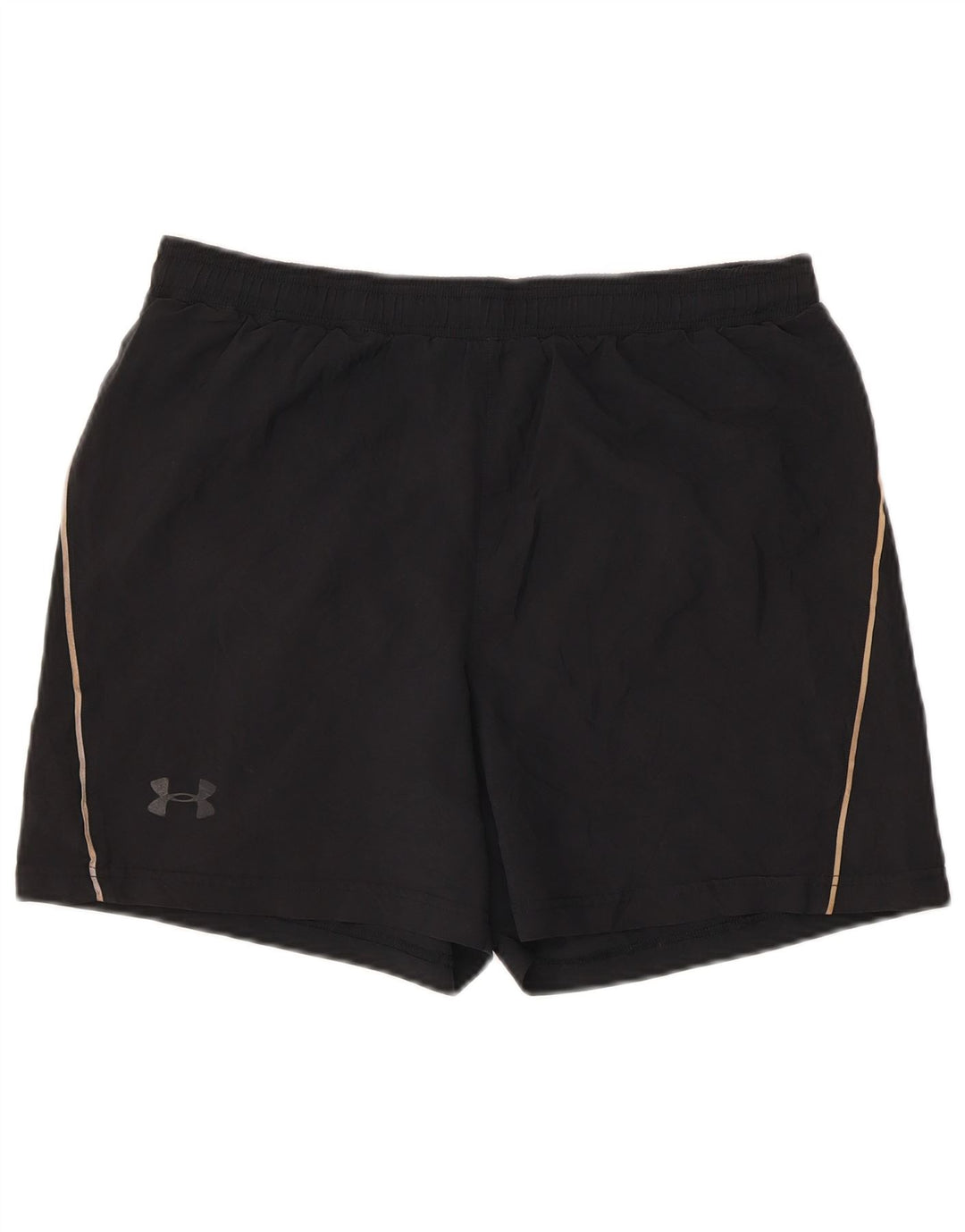 Pantaloni scurți de înot Under Armour pentru bărbați, poliester mediu negru