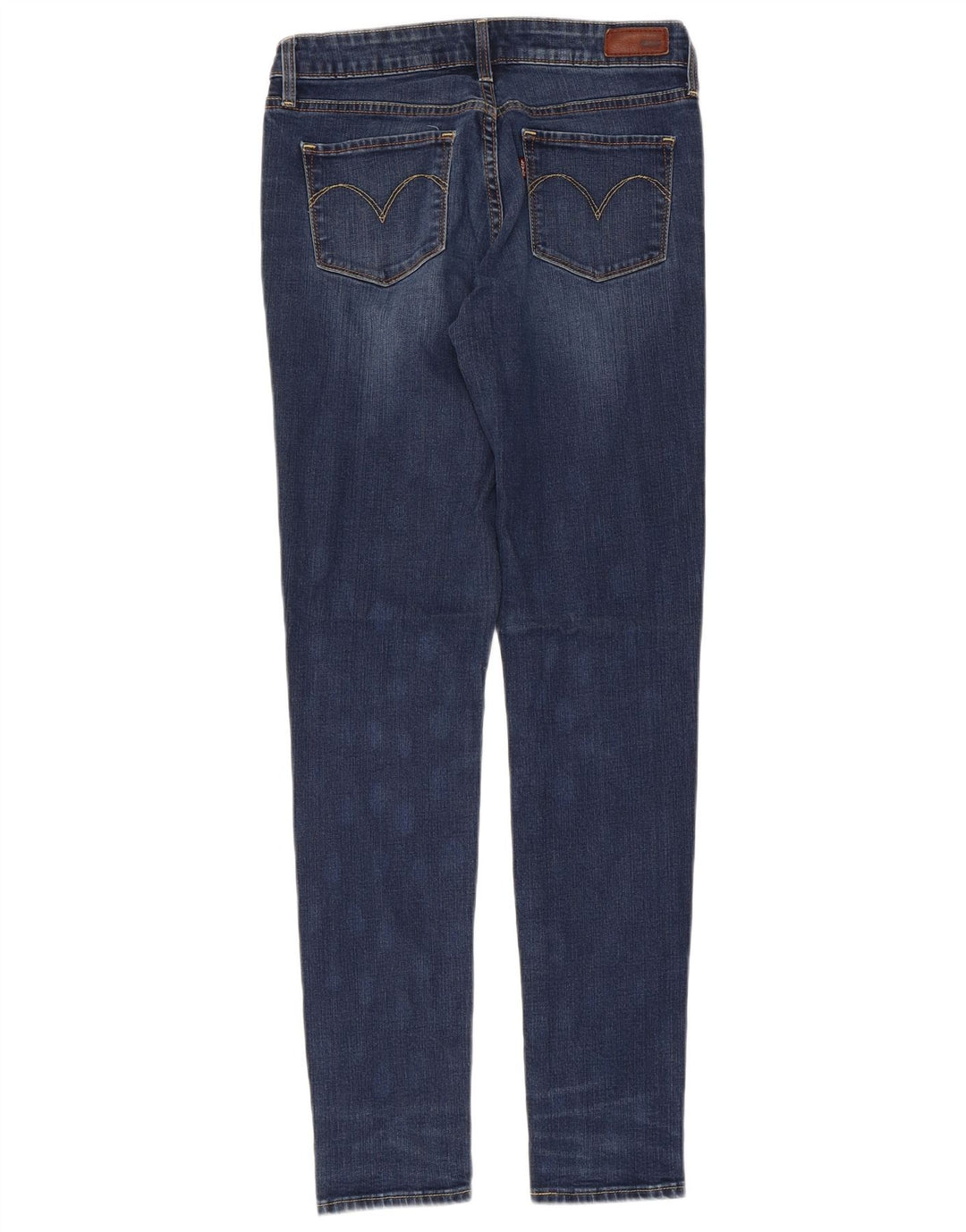 Blugi skinny cu talie modernă și curbă ușoară Levi's pentru femei L27 L32 bleumarin
