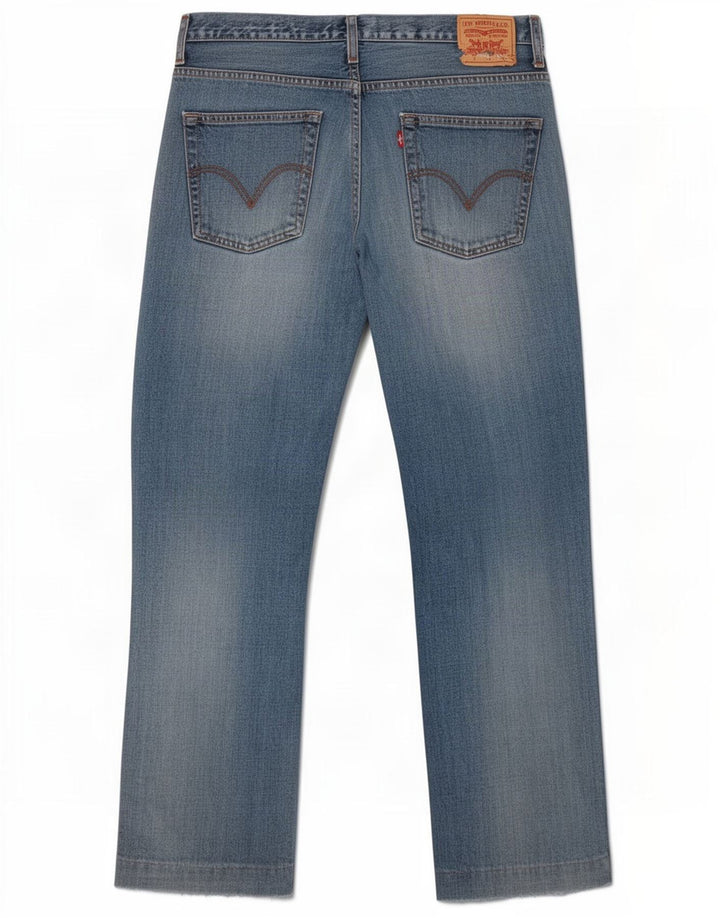 Blugi drepti pentru bărbați Levi's W36 L27 Bumbac albastru