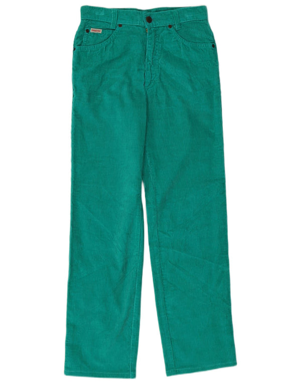 Pantaloni drepti din velur pentru fete Carrera 13-14 ani L24 L27 Bumbac verde
