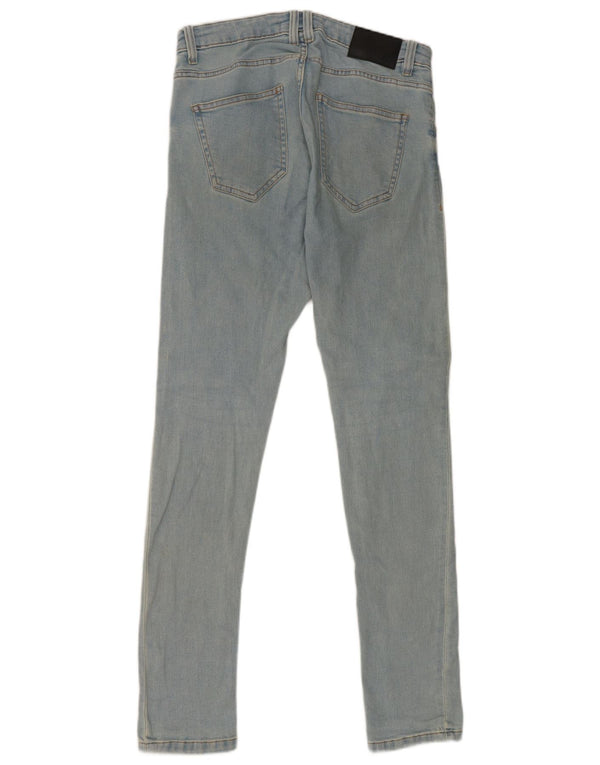 Blugi skinny pentru bărbați Zara EU 38 Mici L30 L31 Bumbac albastru