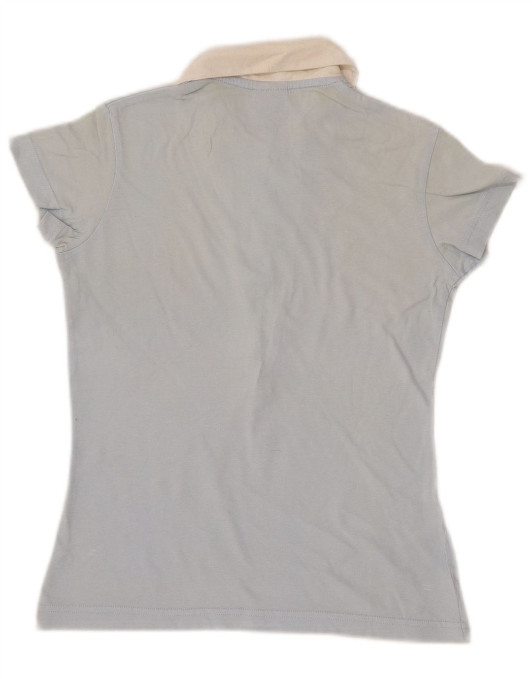 Tricou polo NIKE pentru femei UK 10/12 Medium Blue Colorblock