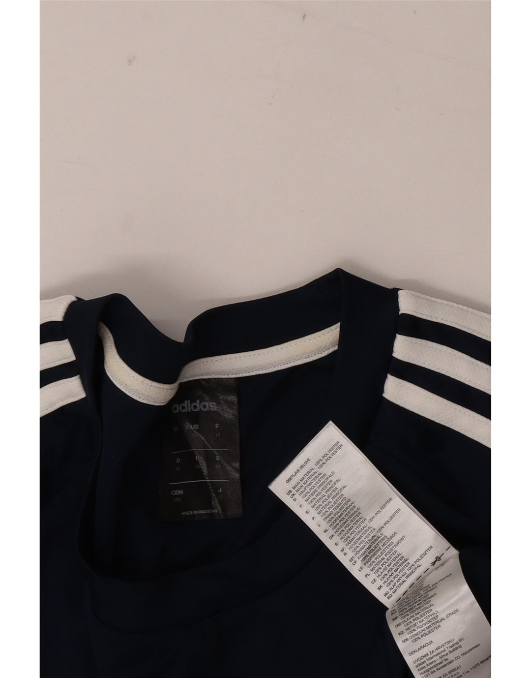 Tricou pentru bărbați ADIDAS Climalite Top Mediu Bleumarin Poliester