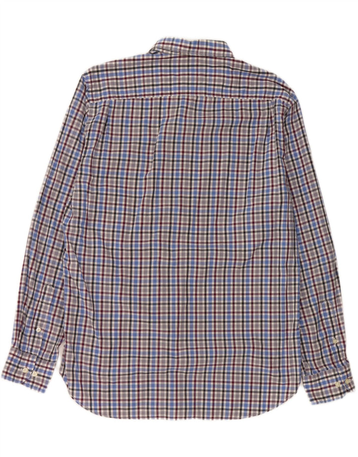 Cămașă Massimo Dutti pentru bărbați, cu carouri mari, albastre