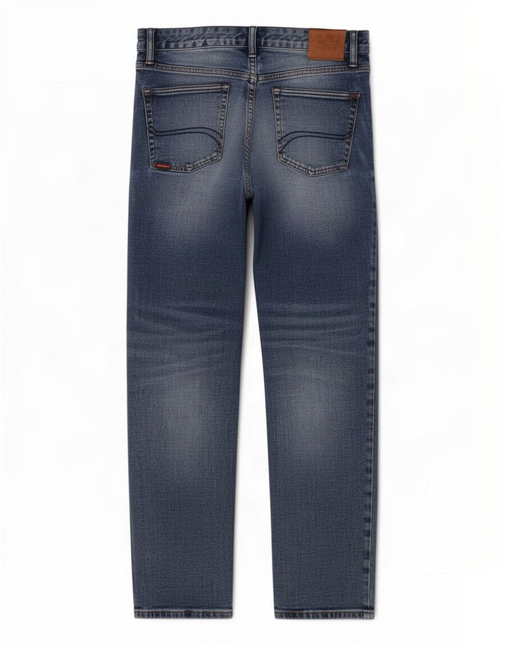 Blugi drepti pentru bărbați Superdry W34 L29 Bumbac albastru