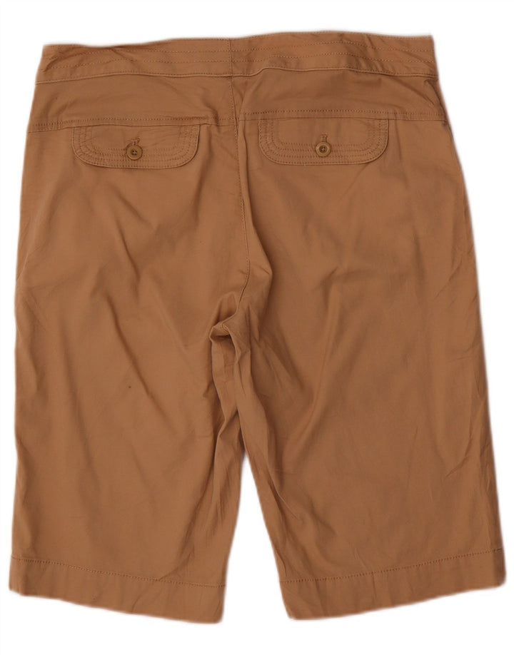 Bermude IZOD pentru femei US 8 Medium W32, bumbac maro