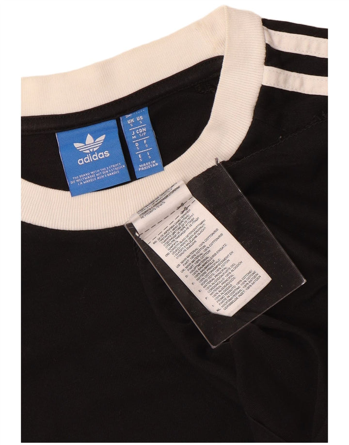 Tricou bărbați ADIDAS Top mic bumbac negru