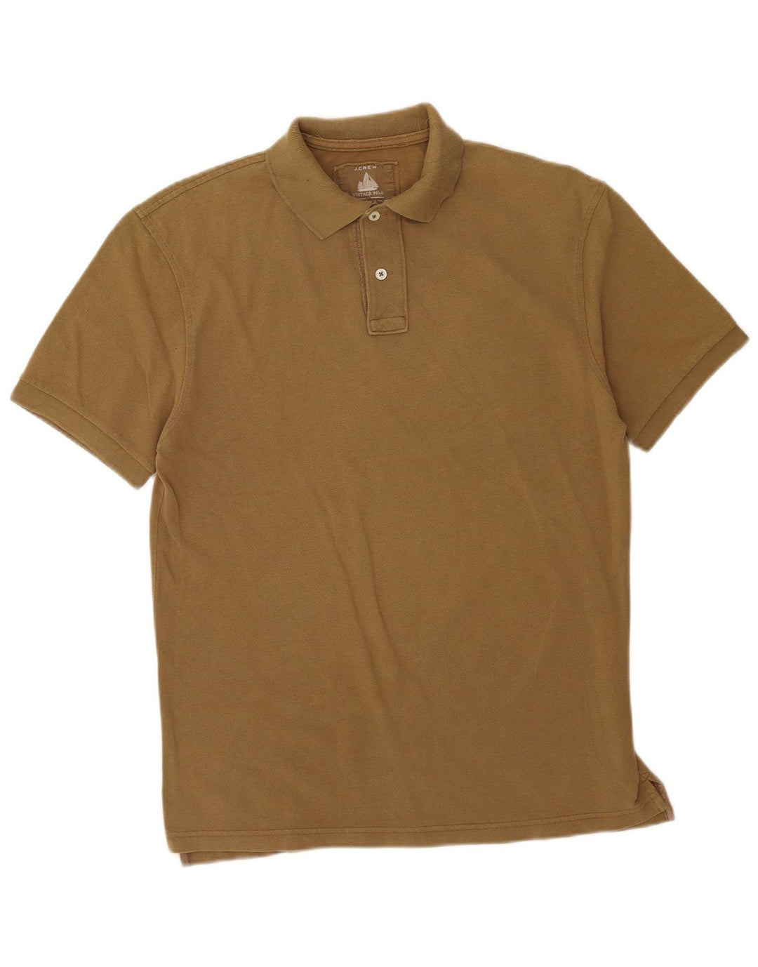 Tricou polo pentru bărbați J. Crew, bumbac kaki mediu