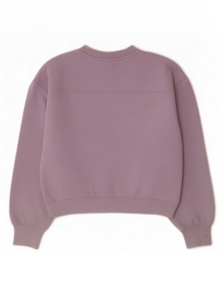 Pulover de hanorac pentru femei Zara UK 10 Poliester violet mic