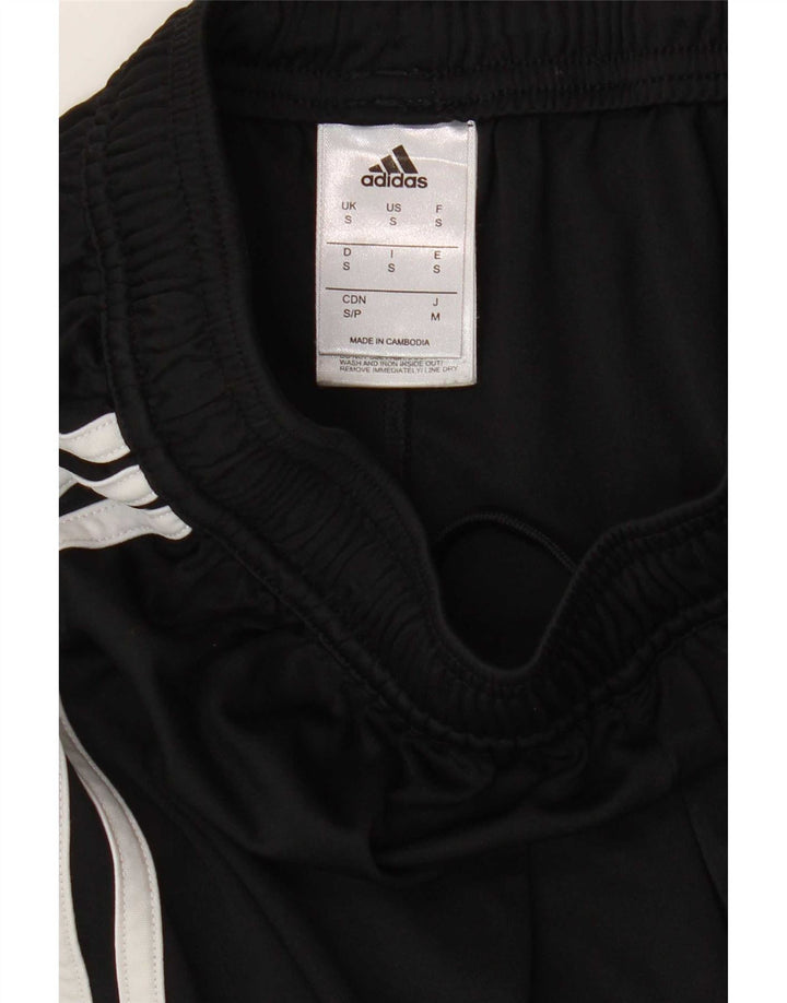 Pantaloni scurți sport adidas Climalite pentru bărbați, poliester negru mic