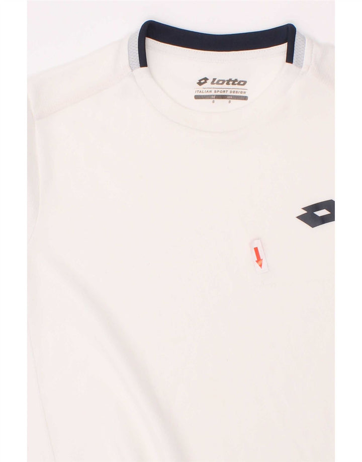 Tricou pentru femei Lotto Top UK 8 Small White