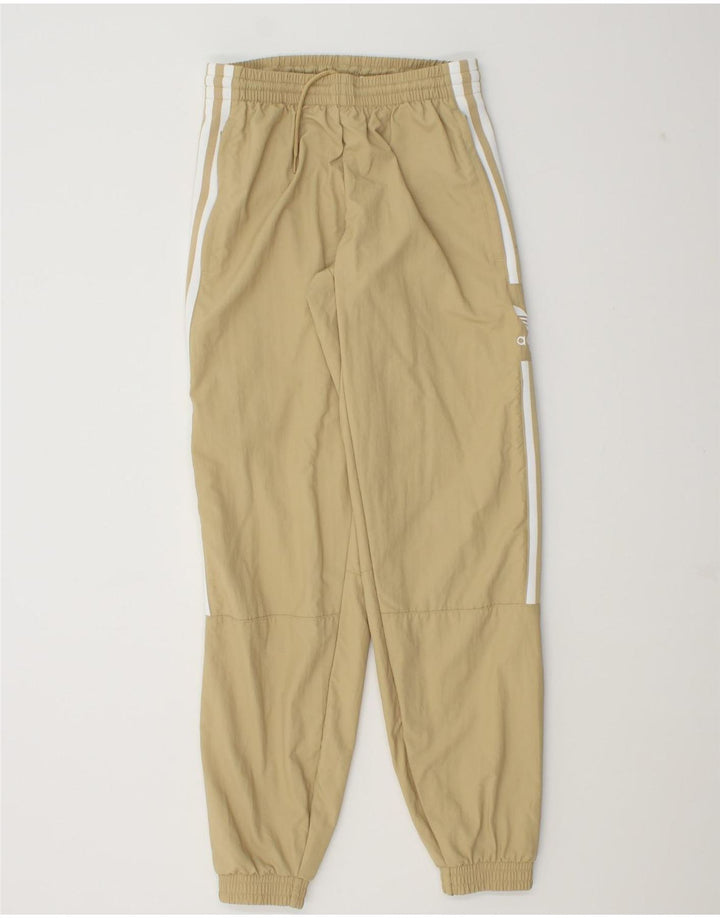 Pantaloni de trening pentru bărbați Adidas Joggeri XS Bej Poliamidă