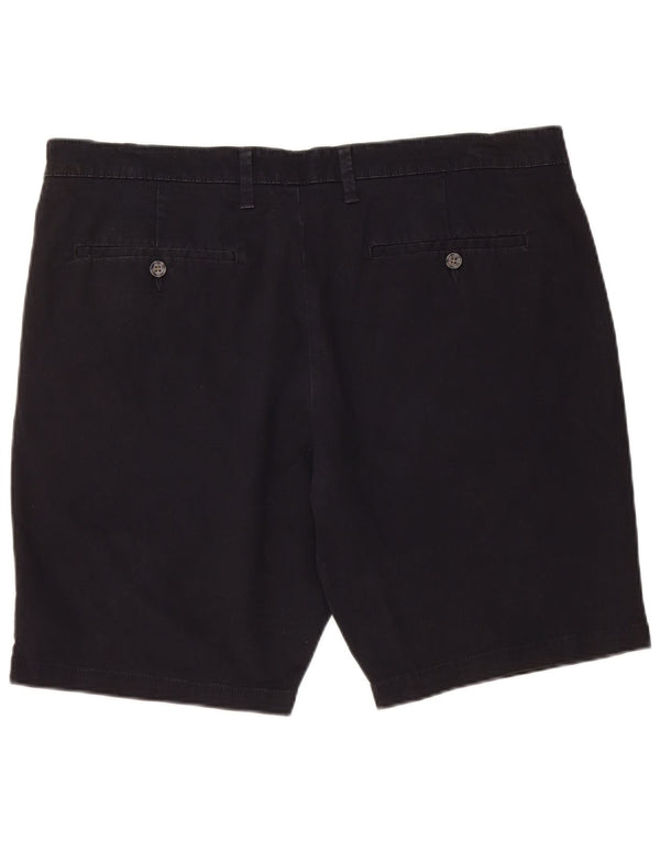 Pantaloni scurți chino pentru bărbați Marks & Spencer W38 XL, bumbac bleumarin