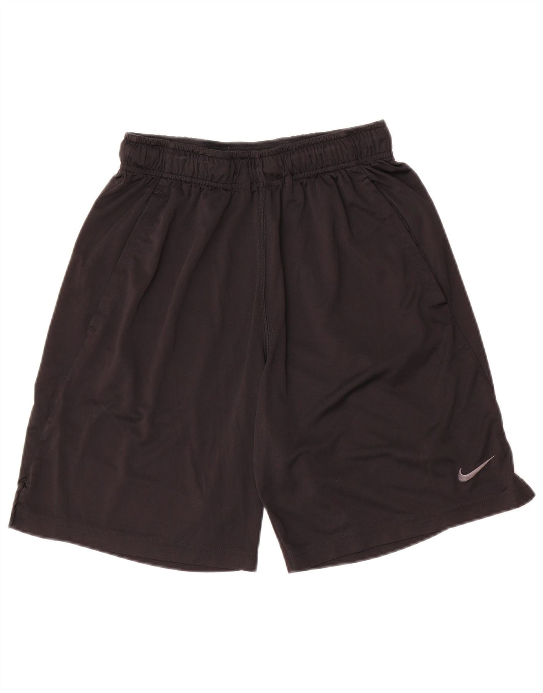 Pantaloni scurți sport Nike Dri Fit pentru bărbați, poliester negru mic