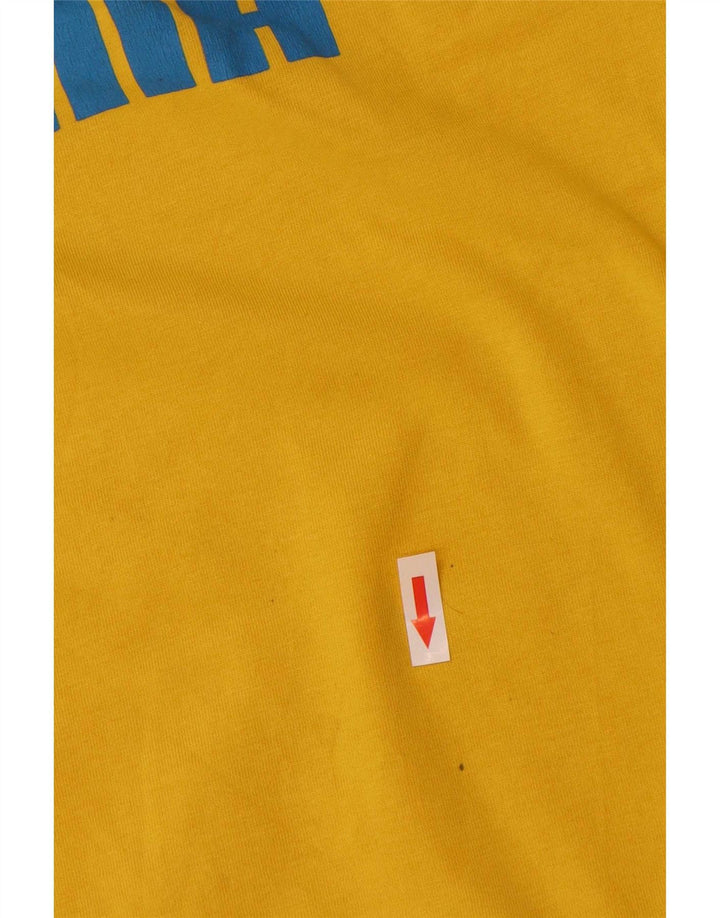 Tricou grafic Puma pentru bărbați Top mic galben