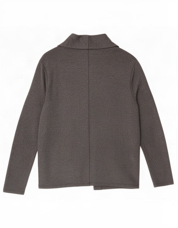 Pulover cardigan deschis pentru bărbați Zara XL bumbac gri