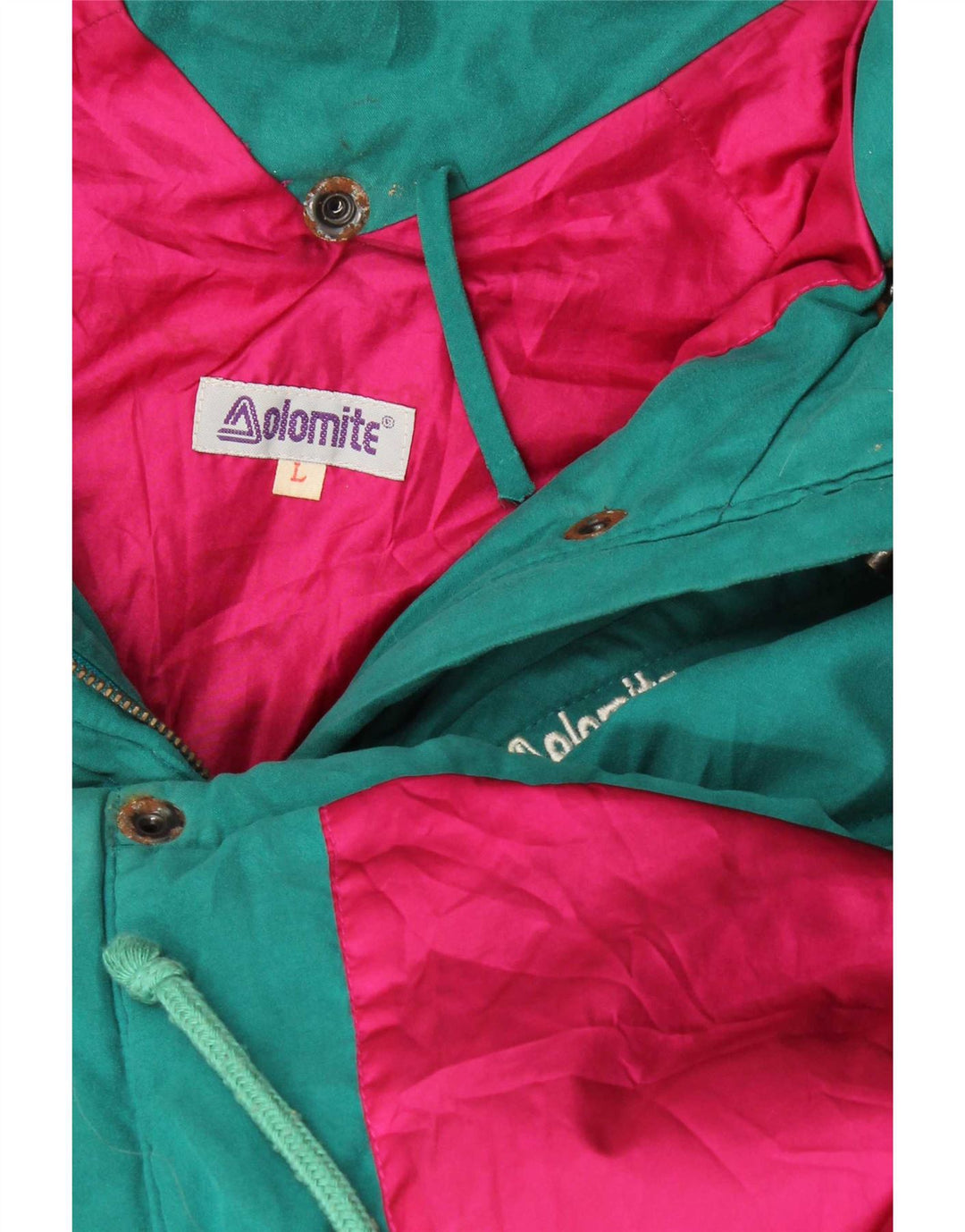 Jachetă Windbreaker pentru femei cu glugă Dolomite UK 16 Large Green