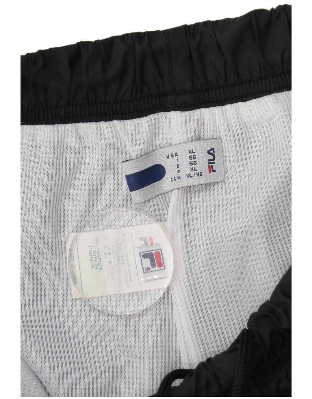 Pantaloni de trening Fila Barbati Joggeri XL Poliamida Neagra