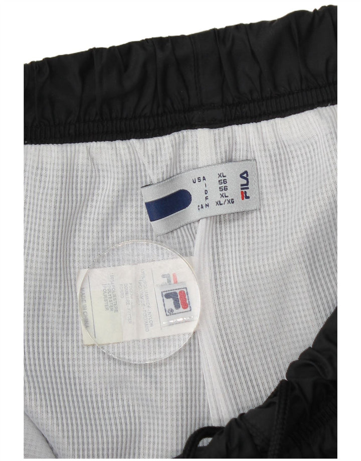 Pantaloni de trening Fila Barbati Joggeri XL Poliamida Neagra