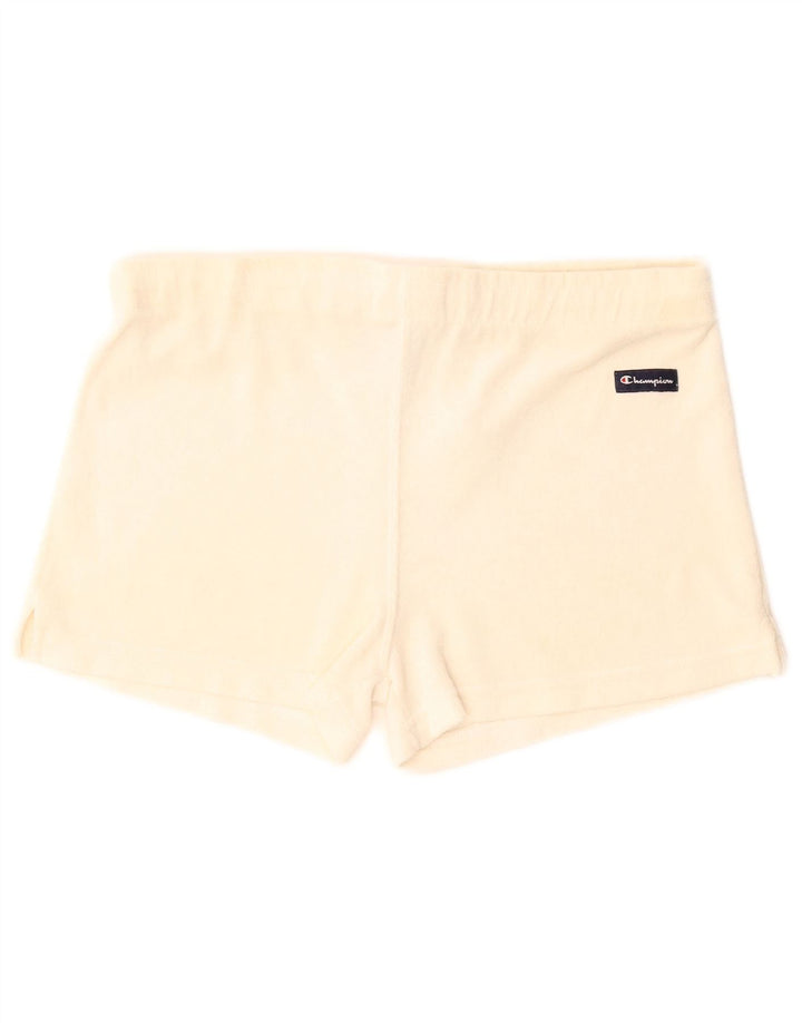 Pantaloni scurți sport Champion pentru femei UK 14, mari, bej, poliester