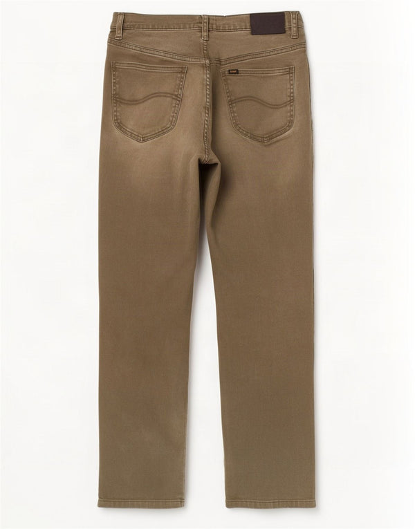 Blugi Lee Rider Slim drepte pentru bărbați W32 L32 bumbac kaki