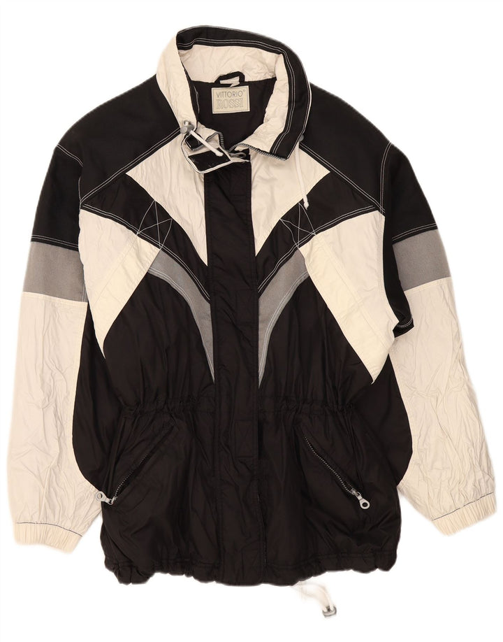 Jachetă de schi Vittorio Rossi pentru femei UK 20 2XL Negru Poliester color bloc