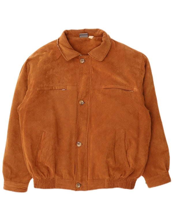 Bomber pentru bărbați Roger Kent UK 42 XL Maro Poliester