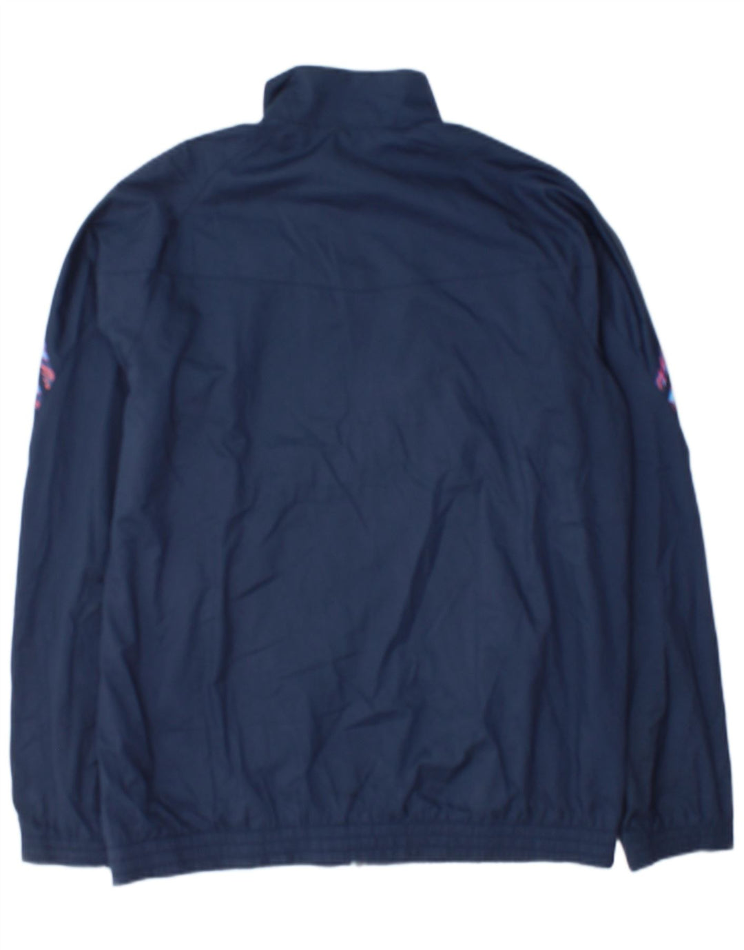 Jachetă de trening Adidas pentru bărbați Marea Britanie 40/42 Poliester mediu albastru bleumarin