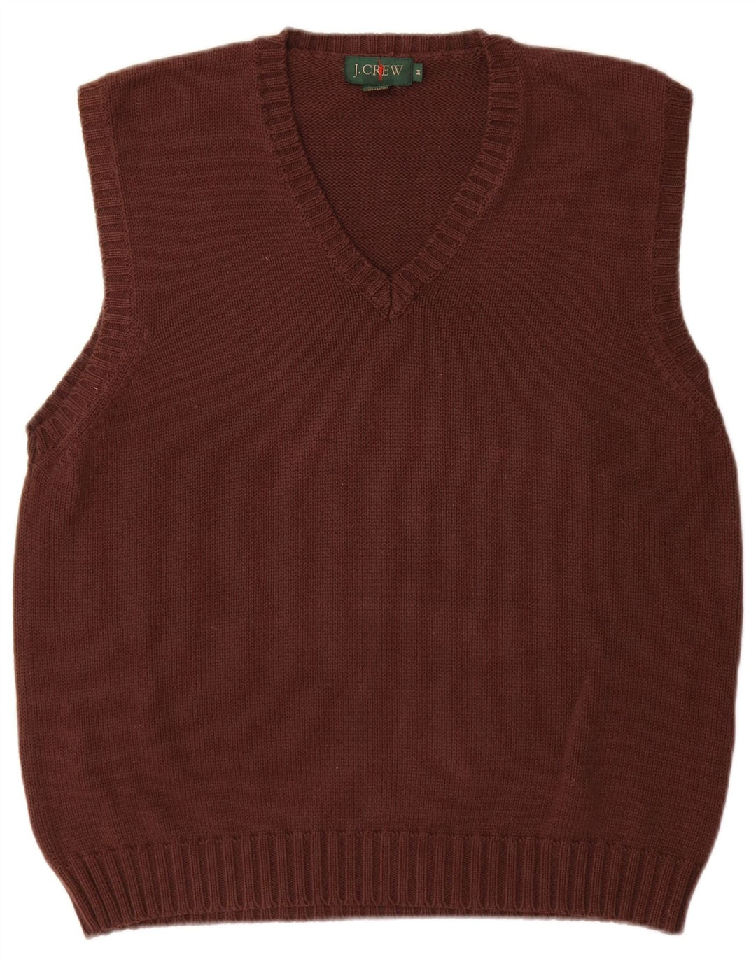 J. Crew Mens Vest Tank Top Bumbac Maro Mediu