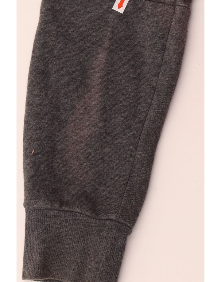 Pulover ADIDAS pentru fete cu grafic 11-12 ani bumbac gri