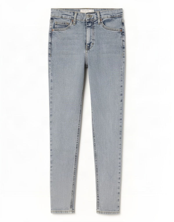 Topshop Blugi Jamie Skinny pentru femei W26 L25 Bumbac albastru