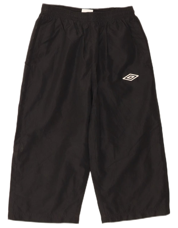 Pantaloni de trening Umbro Capri pentru băieți 13-14 ani XL Negru Argyle/Diamond