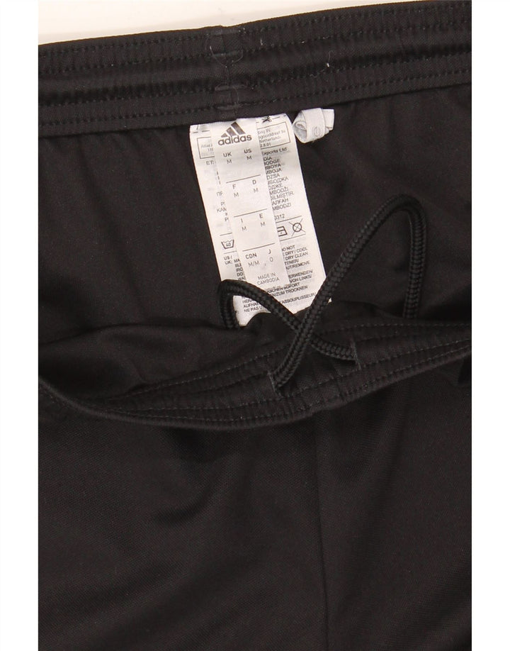 Pantaloni scurți sport pentru bărbați Adidas Climalite, poliester mediu negru