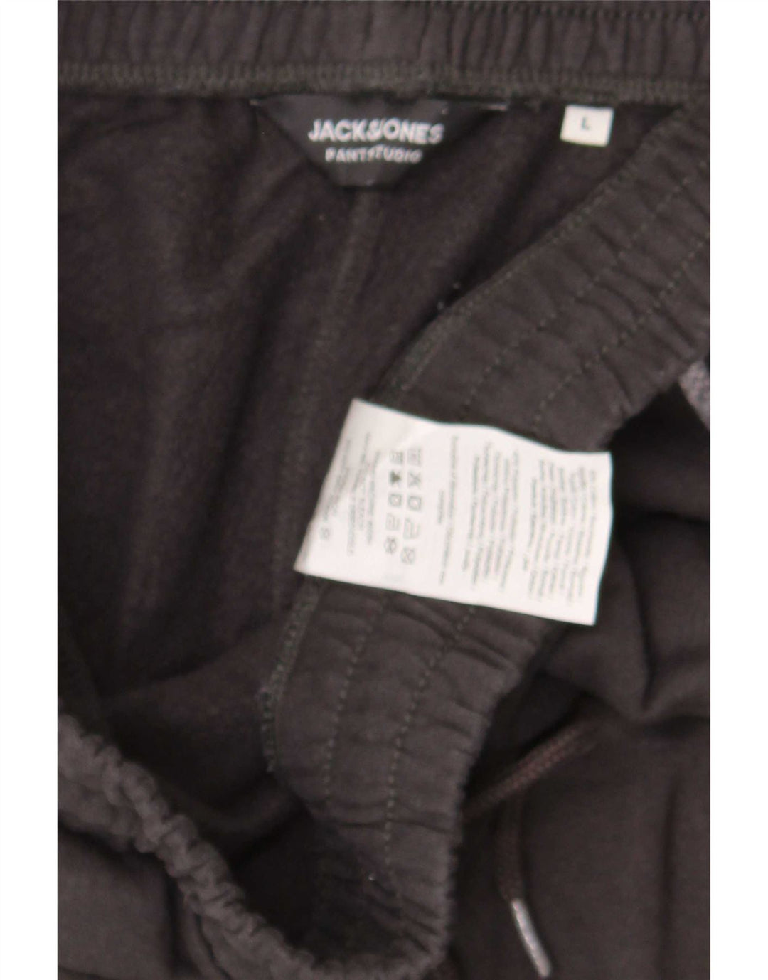 Pantaloni scurți sport Jack & Jones pentru bărbați, mari, negru, bumbac