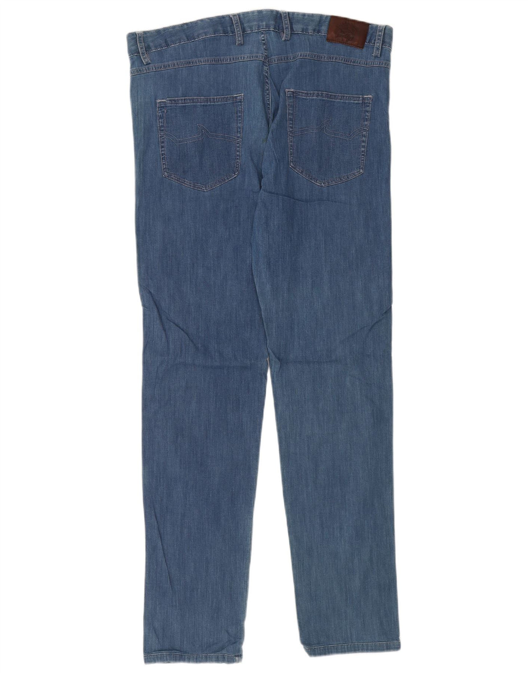 Blugi drepti stretch pentru bărbați Paul & Shark W38 L33 Bumbac albastru