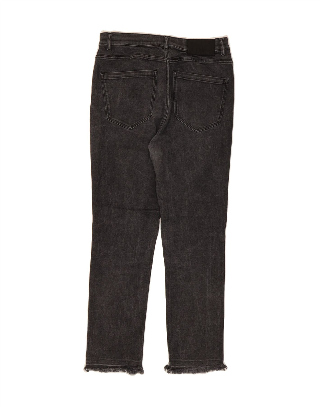 MASSIMO DUTTI Womens Cropped Jeans US 8 Medium W28 L25 Grey Vintage Massimo Dutti and Second-Hand Massimo Dutti from Messina Hembry 