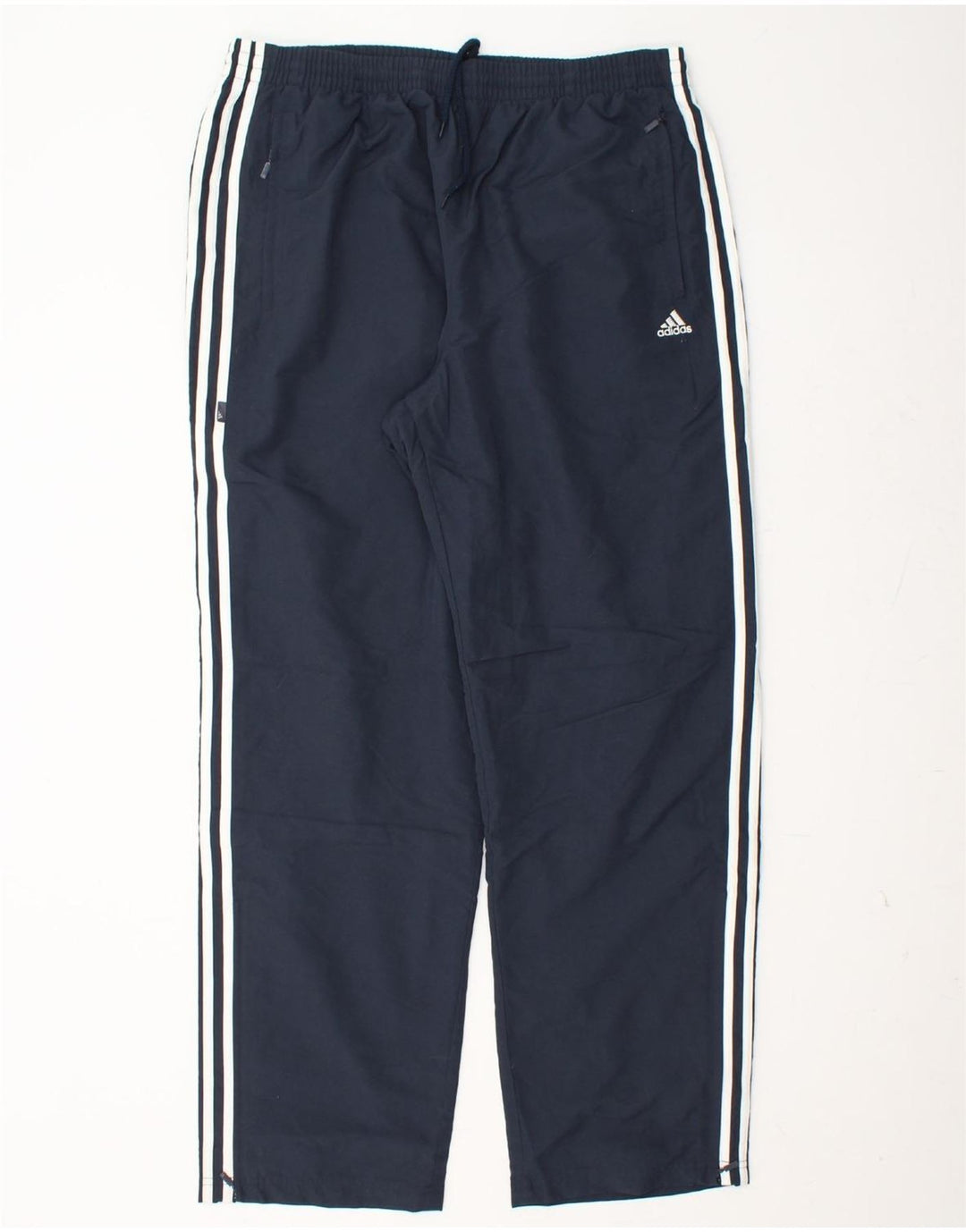 Pantaloni de trening ADIDAS Climalite pentru bărbați XL poliester bleumarin