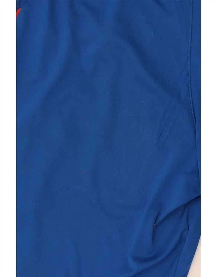 Pantaloni scurți sport pentru băieți Adidas Climalite 9-10 ani poliester albastru