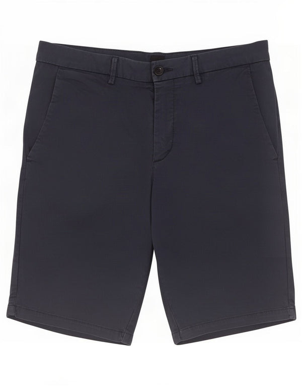Pantaloni scurți chino pentru bărbați Hugo Boss EU 46 Small W30 Bumbac bleumarin