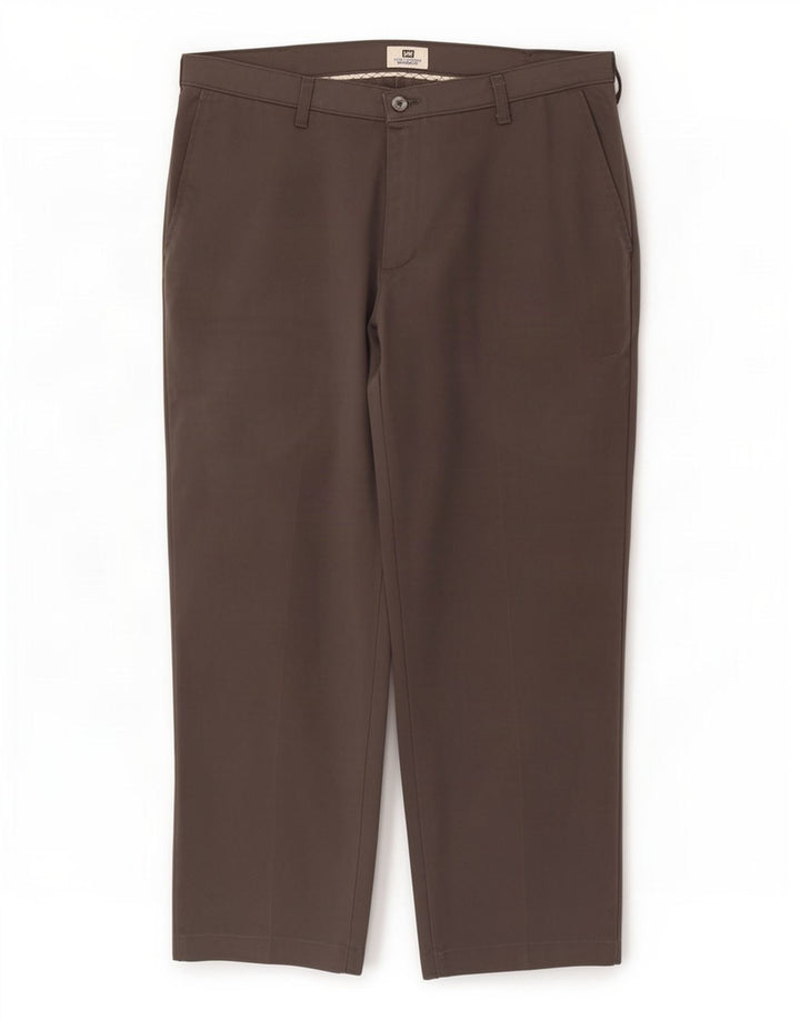 Pantaloni chino pentru bărbați Lee, cu tăiere relaxată, L36 L29, poliester gri