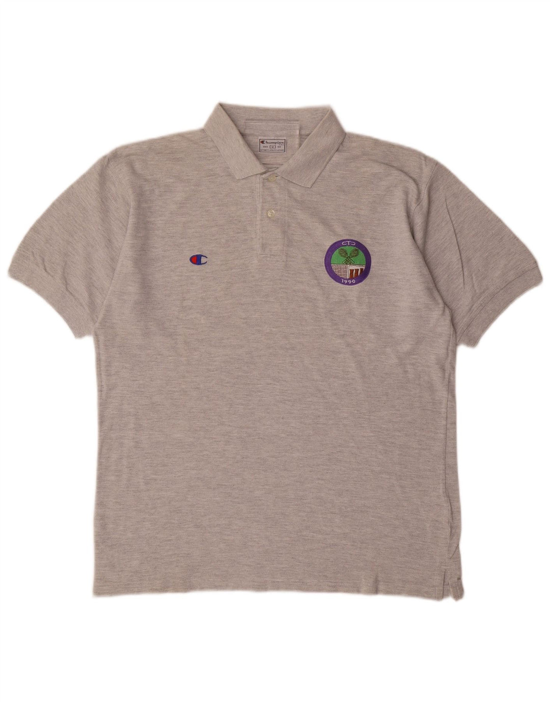 Tricou polo CHAMPION pentru bărbați, gri mediu