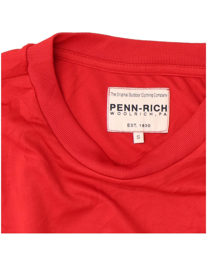 Tricou pentru femei PENN-RICH Top UK 10 Small Red Poliester