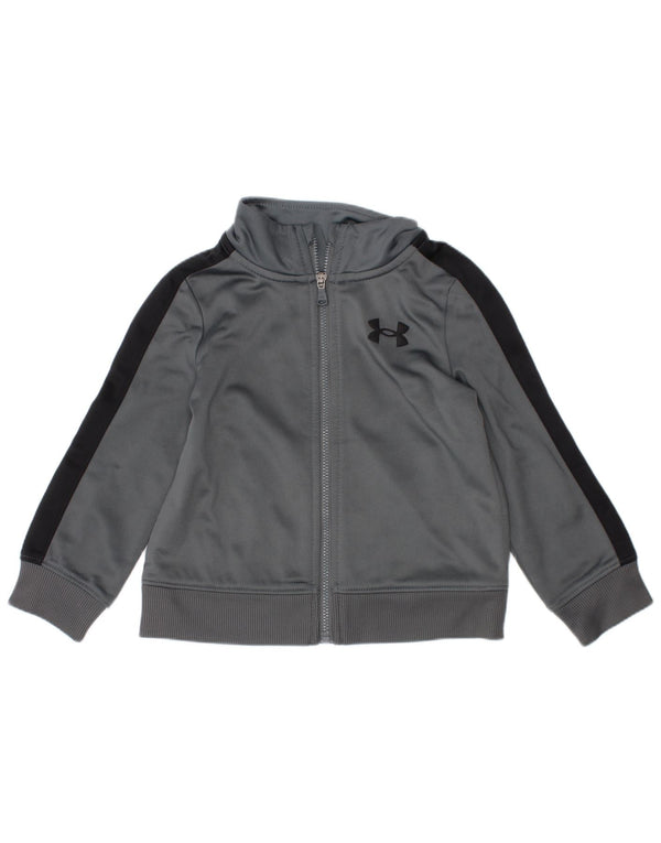 Jachetă de top pentru trening Adidas pentru bebeluși 18-24 luni, gri Colorblock