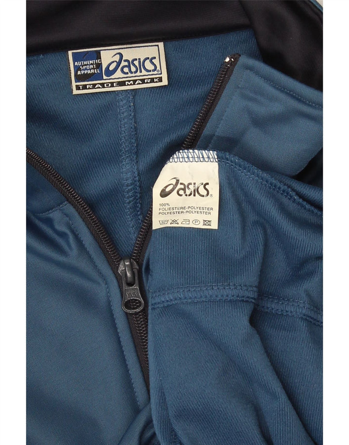 Jachetă de trening Asics pentru bărbați, mare, albastru, poliester