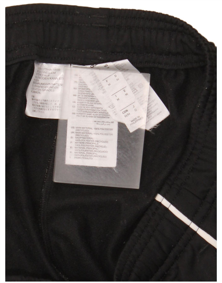 Pantaloni de trening Adidas pentru bărbați Joggeri poliester mediu negru