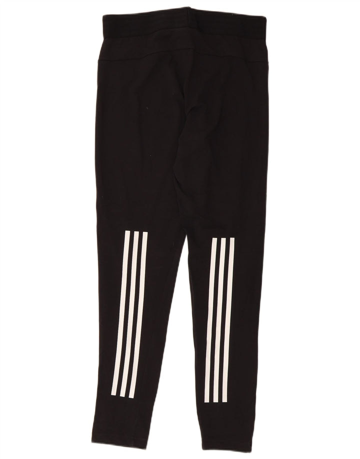 Leggings pentru femei Adidas UK 12/14 bumbac mediu negru